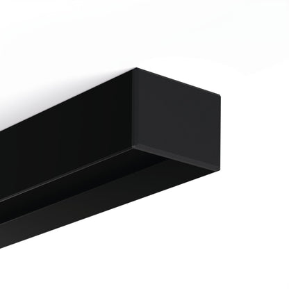 KLUŚ Endkappe GIZA-LL-ZMG, schwarz, ABS – Detail-/Anwendungsbild