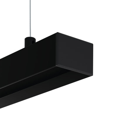 KLUŚ Endkappe GIZA-LL-ZMG, schwarz, ABS – Detail-/Anwendungsbild