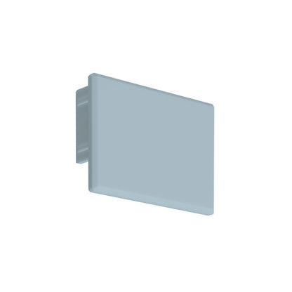 KLUŚ Endkappe GIZA-LL-ZMG, pastell-blau (NCSS2010-B), ABS – Produktbild