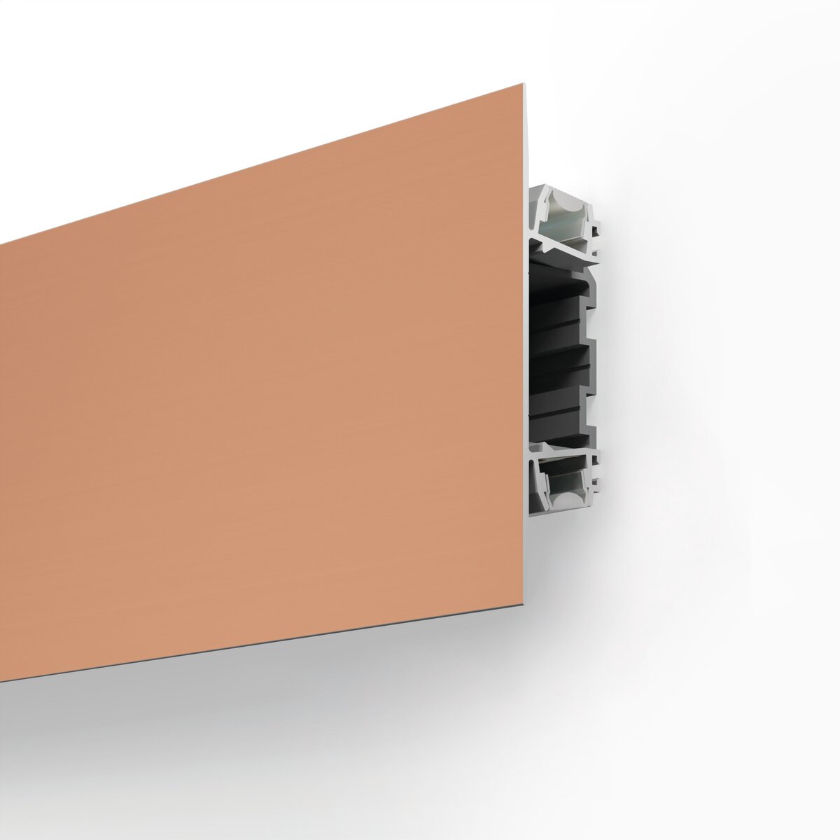 Profil PLAKIN-DUO, lackiert, Karamell (NCSS3030-Y60R) – Produktbild
