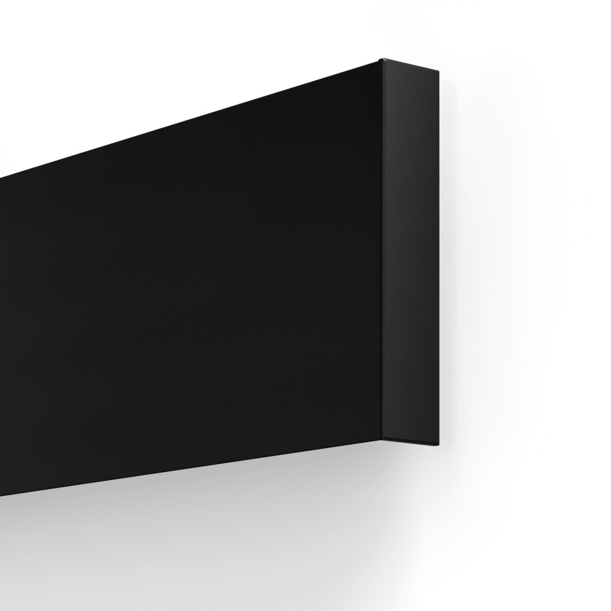 KLUŚ Endkappe PLAKIN-DUO, schwarz, ABS – Detail-/Anwendungsbild
