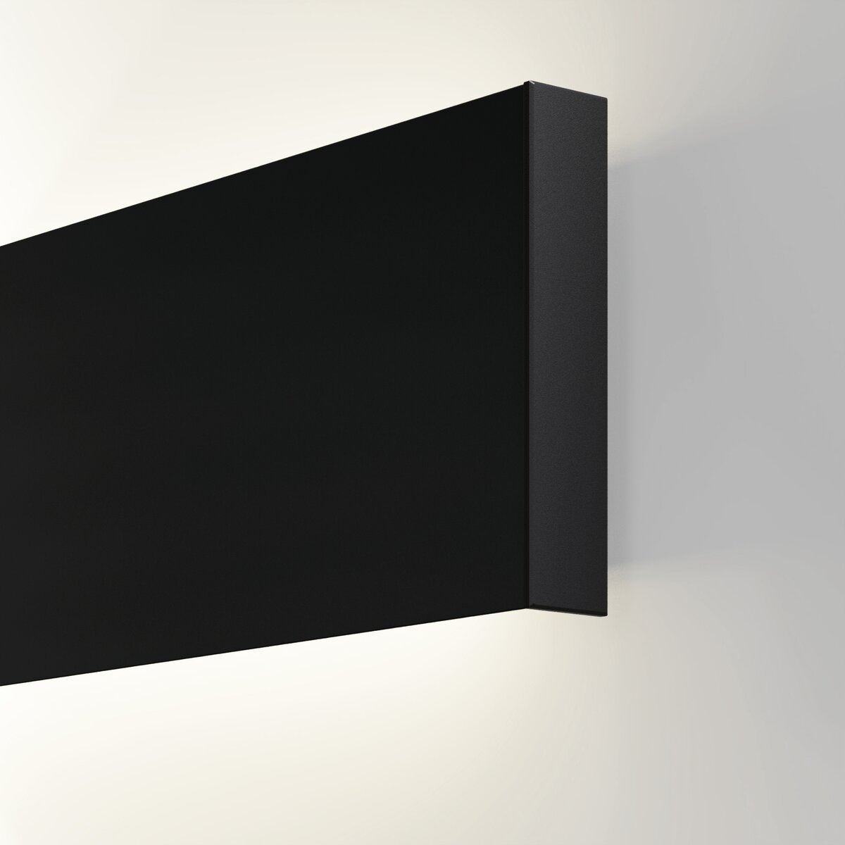 KLUŚ Endkappe PLAKIN-DUO, schwarz, ABS – Detail-/Anwendungsbild