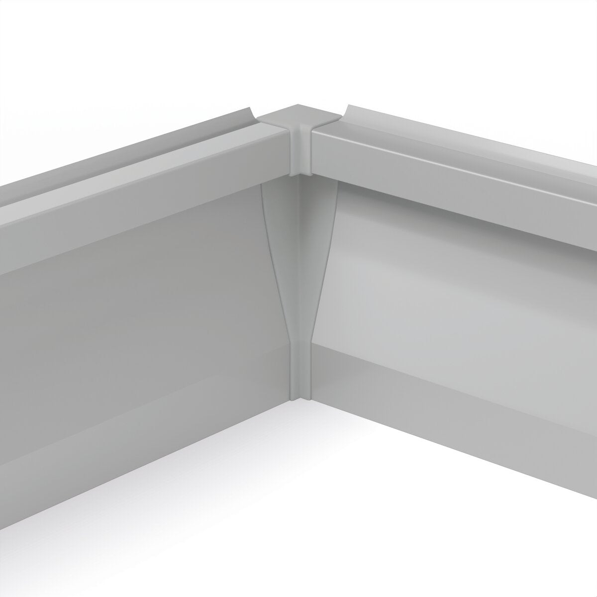 KLUŚ Endkappe OLIS-90W, grau, ABS – Detail-/Anwendungsbild