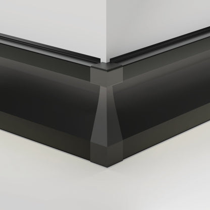 KLUŚ Endkappe OLIS-90Z, schwarz, ABS – Detail-/Anwendungsbild