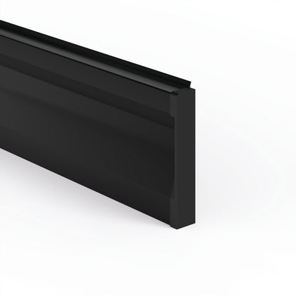 KLUŚ Endkappe OLIS-P, schwarz, ABS – Detail-/Anwendungsbild