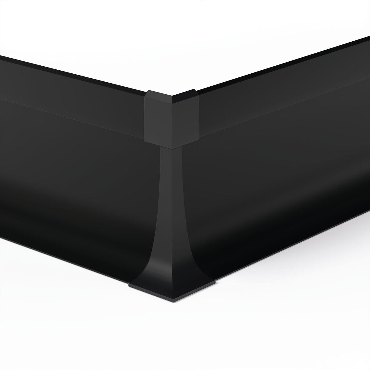 KLUŚ Endkappe OLIS-K-90Z, schwarz, ABS – Detail-/Anwendungsbild