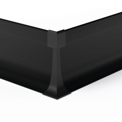 KLUŚ Endkappe OLIS-K-90Z, schwarz, ABS – Detail-/Anwendungsbild