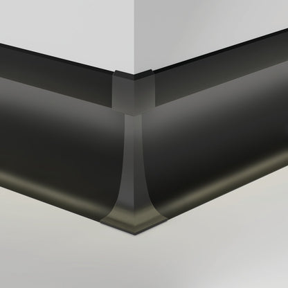 KLUŚ Endkappe OLIS-K-90Z, schwarz, ABS – Detail-/Anwendungsbild