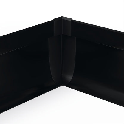 KLUŚ Endkappe OLIS-K-90W, schwarz, ABS – Detail-/Anwendungsbild