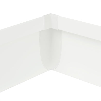KLUŚ Endkappe OLIS-K-90W, weiß, ABS – Detail-/Anwendungsbild