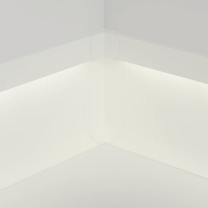 KLUŚ Endkappe OLIS-K-90W, weiß, ABS – Detail-/Anwendungsbild