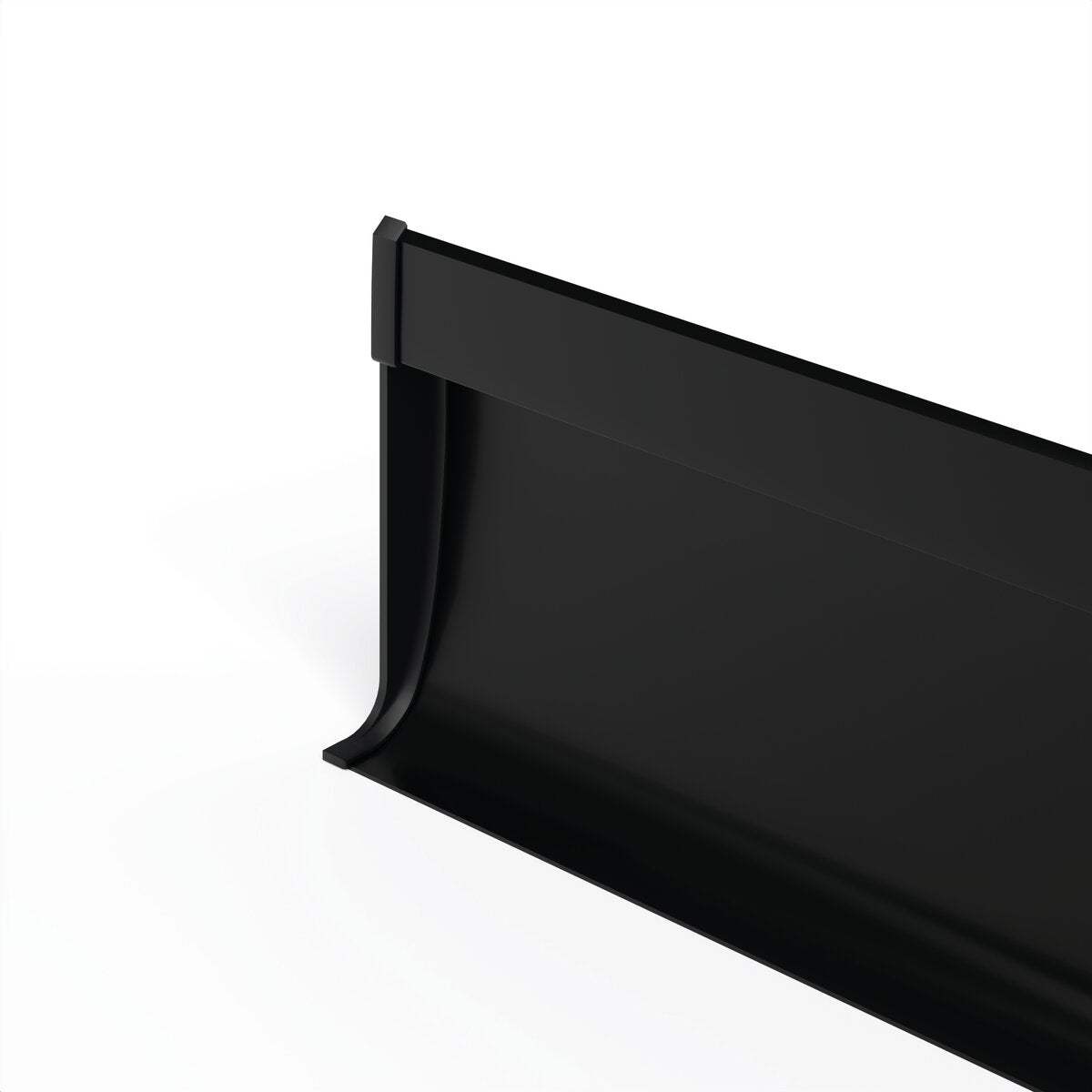 KLUŚ Endkappe OLIS-K-L, schwarz, ABS – Detail-/Anwendungsbild