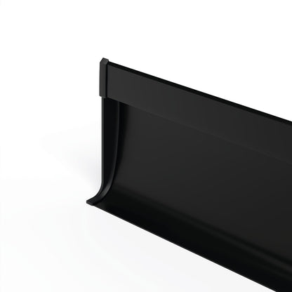 KLUŚ Endkappe OLIS-K-L, schwarz, ABS – Detail-/Anwendungsbild