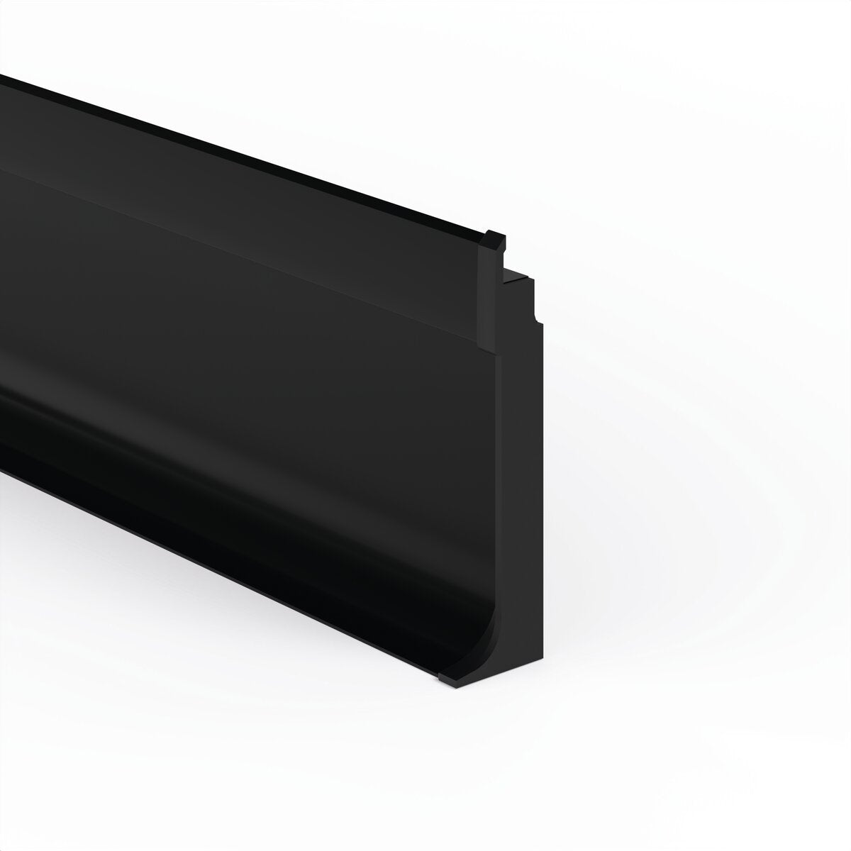 KLUŚ Endkappe OLIS-K-P, schwarz, ABS – Detail-/Anwendungsbild