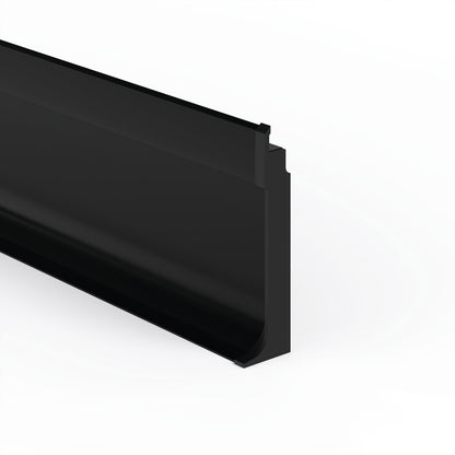 KLUŚ Endkappe OLIS-K-P, schwarz, ABS – Detail-/Anwendungsbild
