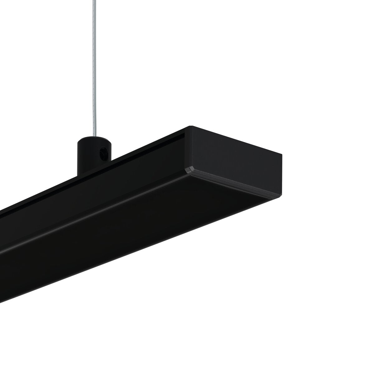 KLUŚ Endkappe GIZA, schwarz, ABS – Detail-/Anwendungsbild