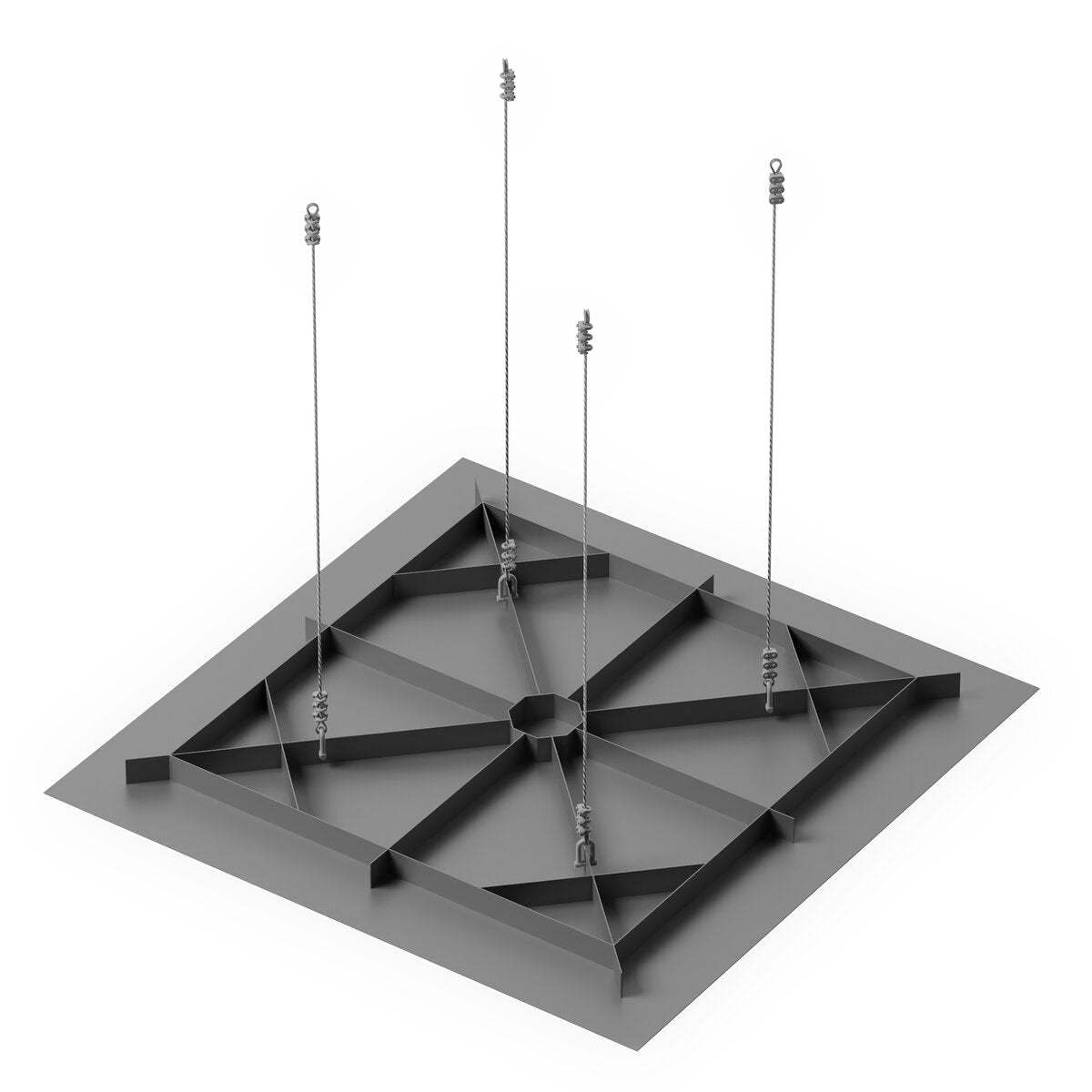 KLUŚ Aufhängungsbasis SQ suspendiert – Detail-/Anwendungsbild
