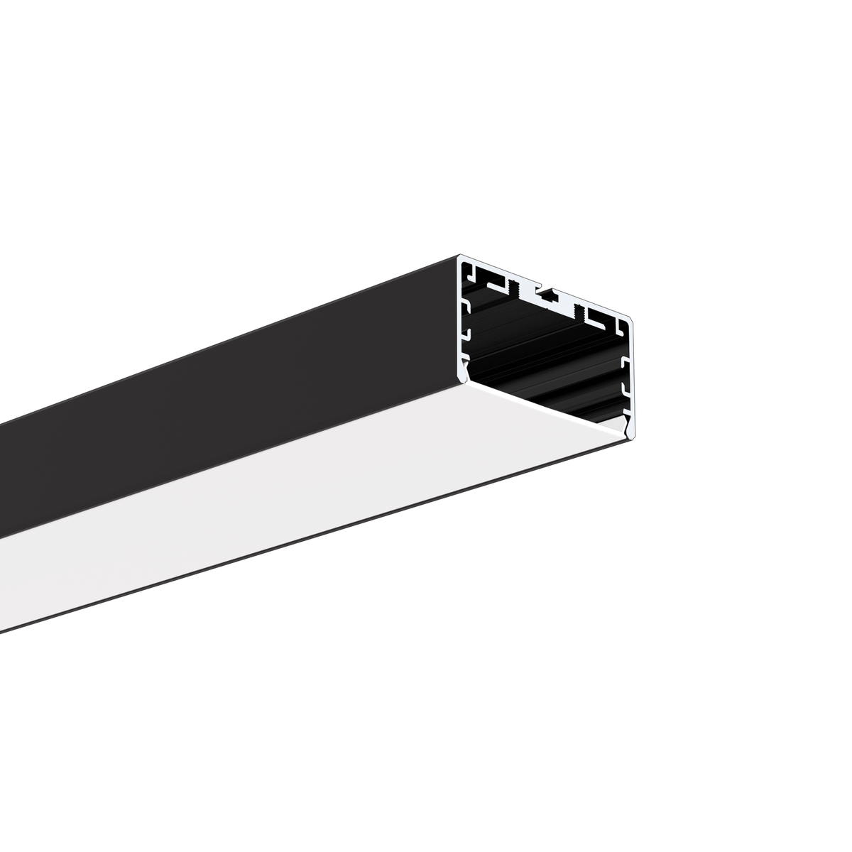 Profil LIPOD-50, schwarz eloxiert – Produktbild