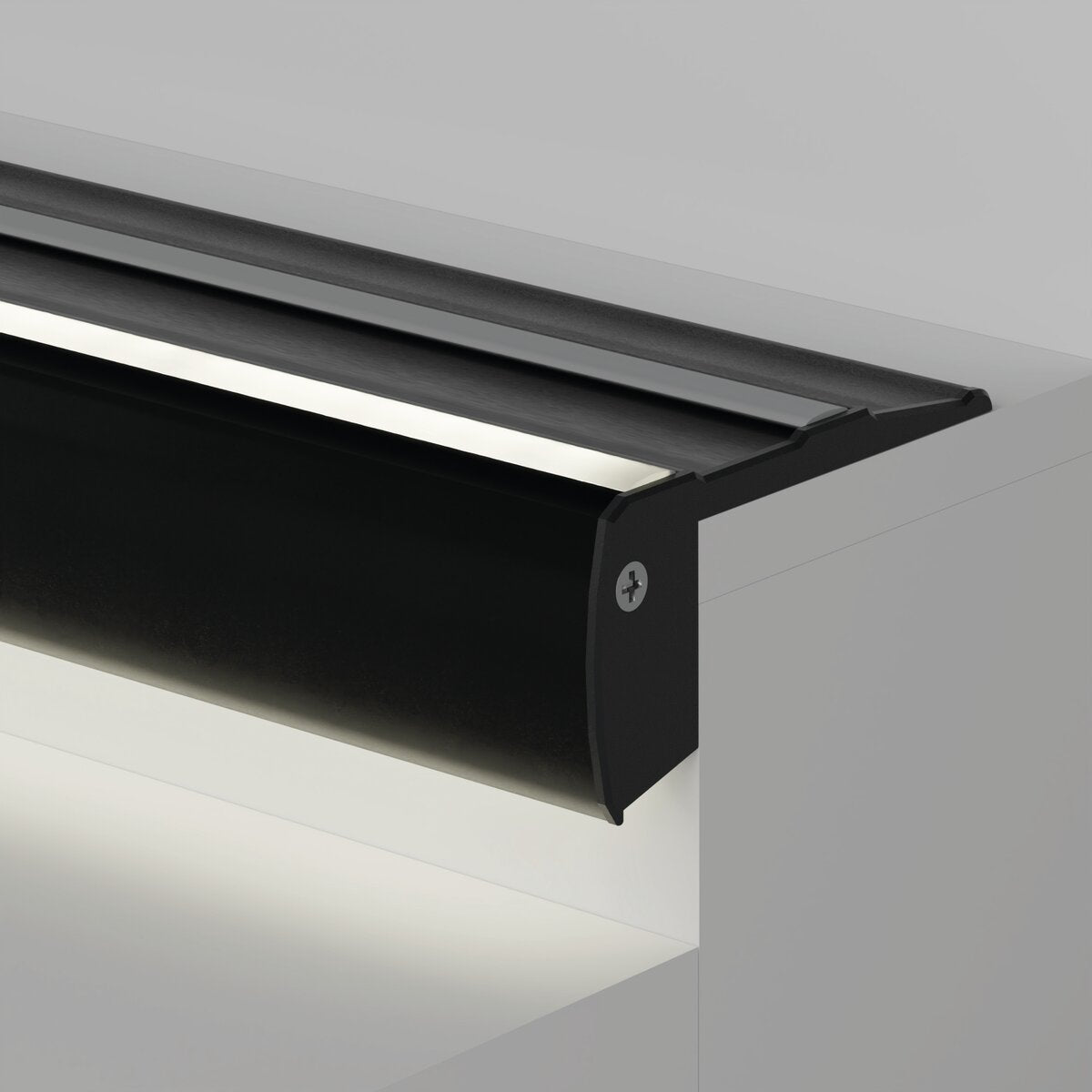Profil STEP, schwarz eloxiert – Produktbild