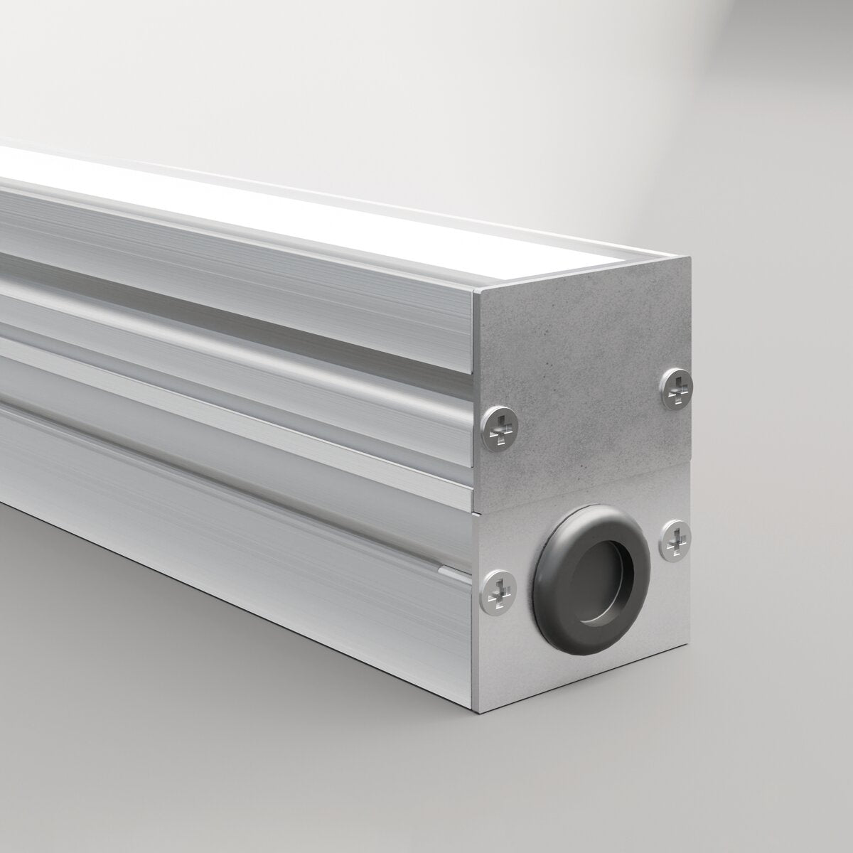 KLUŚ Endkappe HR-MAX-T-STN – Detail-/Anwendungsbild