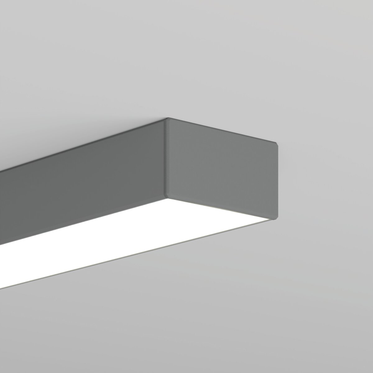 KLUŚ Endkappe LIPOD-50, grau, ABS – Detail-/Anwendungsbild