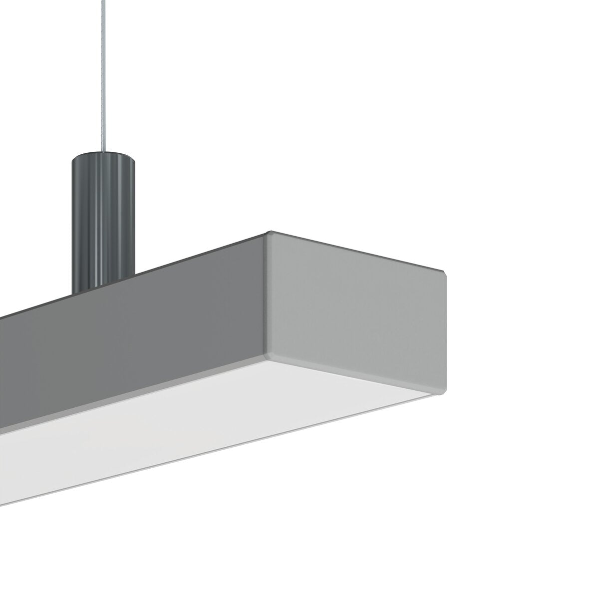 KLUŚ Endkappe LIPOD-50, grau, ABS – Detail-/Anwendungsbild
