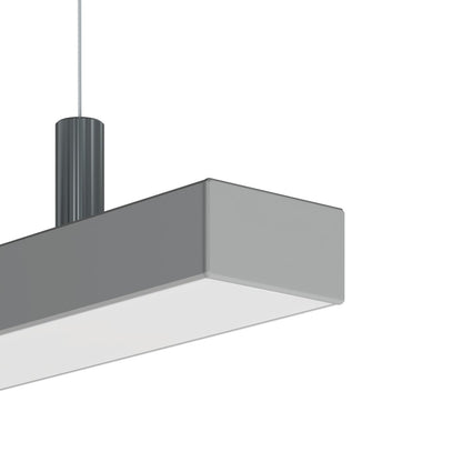 KLUŚ Endkappe LIPOD-50, grau, ABS – Detail-/Anwendungsbild