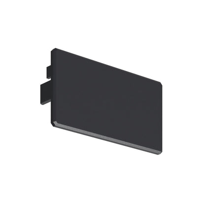 KLUŚ Endkappe LIPOD-50, schwarz, ABS – Produktbild