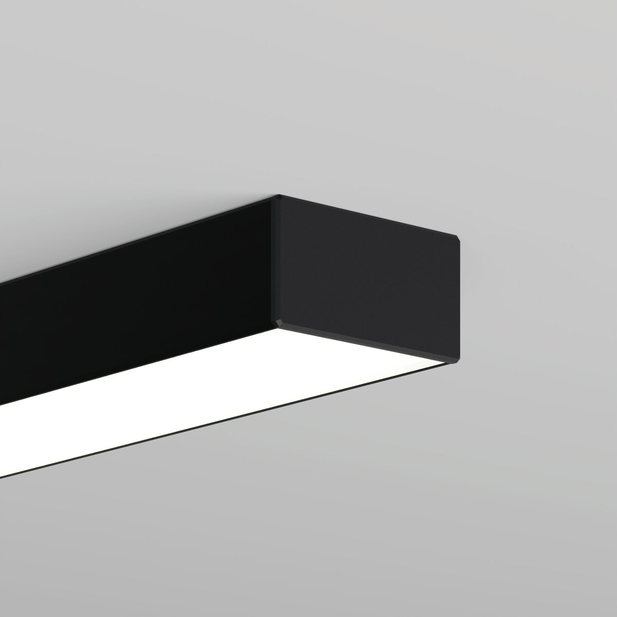 KLUŚ Endkappe LIPOD-50, schwarz, ABS – Detail-/Anwendungsbild