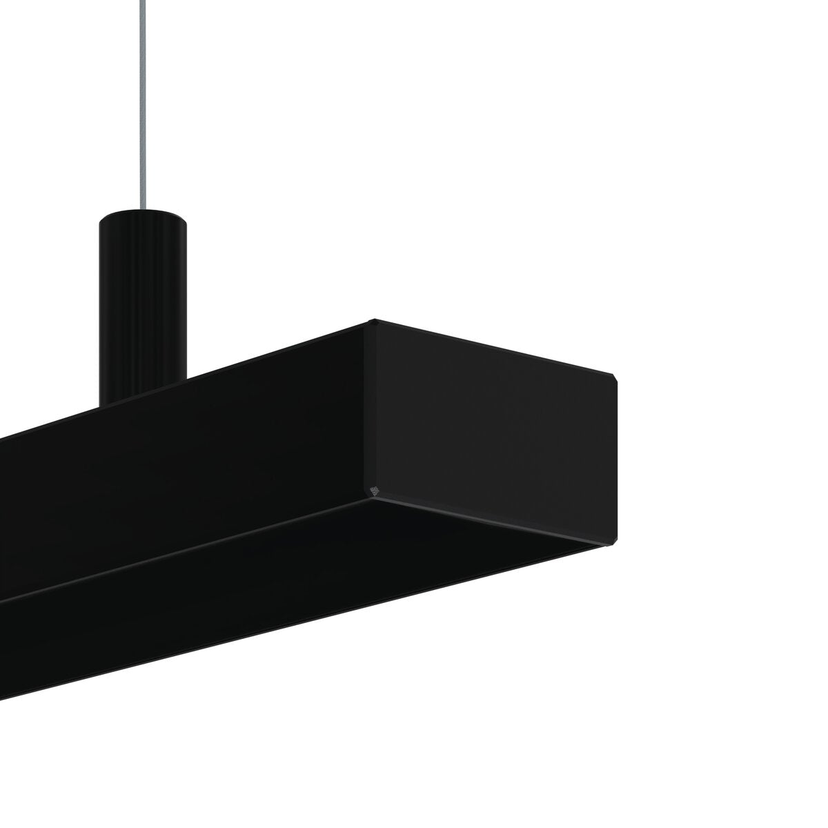 KLUŚ Endkappe LIPOD-50, schwarz, ABS – Detail-/Anwendungsbild