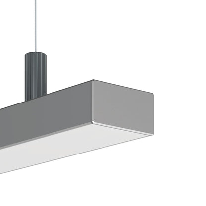 KLUŚ Endkappe LIPOD-50, silbern, ABS – Detail-/Anwendungsbild