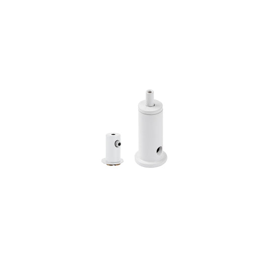 KLUŚ Befestigungsset FI-8-MR-2, weiß, rostfreier Stahl, Aluminium – Produktbild