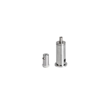 KLUŚ Befestigungsset FI-8-MR-2, silbern, rostfreier Stahl, Aluminium – Produktbild