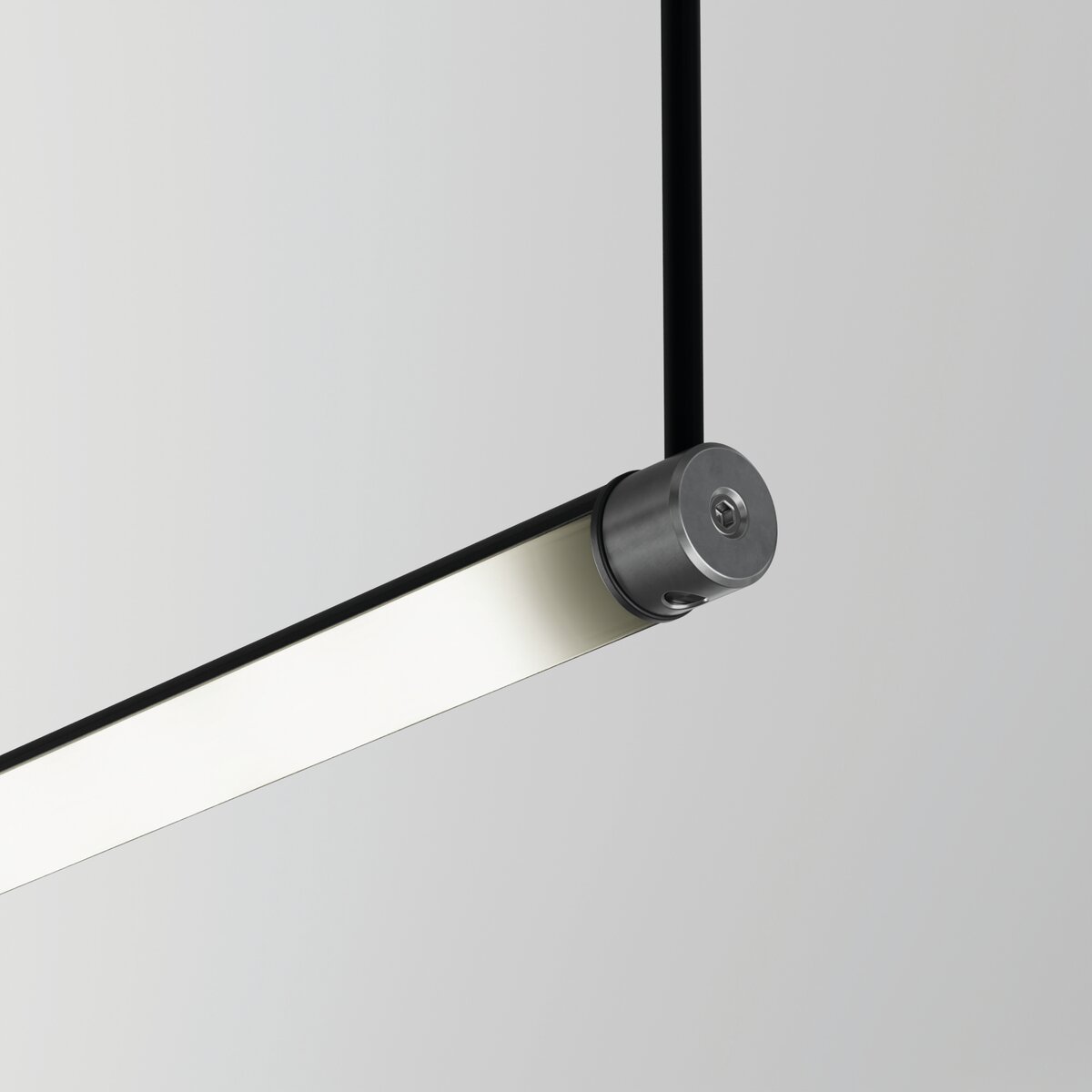 KLUŚ Endkappe mit Stromversorgung PIKO-O – Detail-/Anwendungsbild