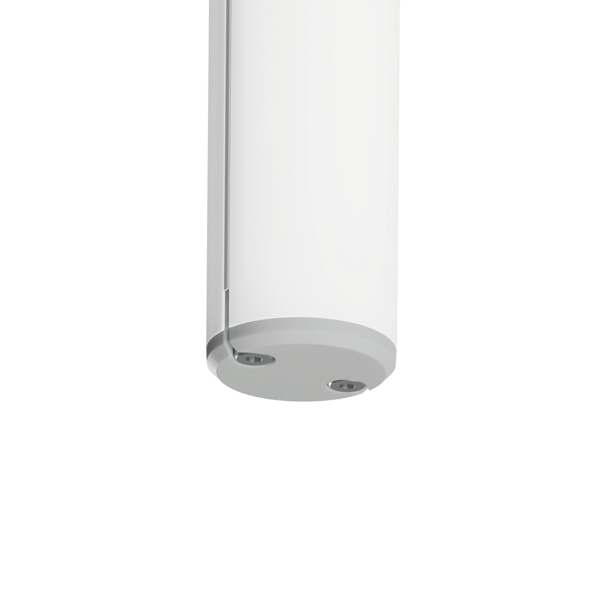 KLUŚ Endkappe JAZ-DUO-N, grau, ABS – Detail-/Anwendungsbild