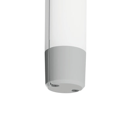 KLUŚ Endkappe JAZ-DUO-W, grau, ABS – Detail-/Anwendungsbild