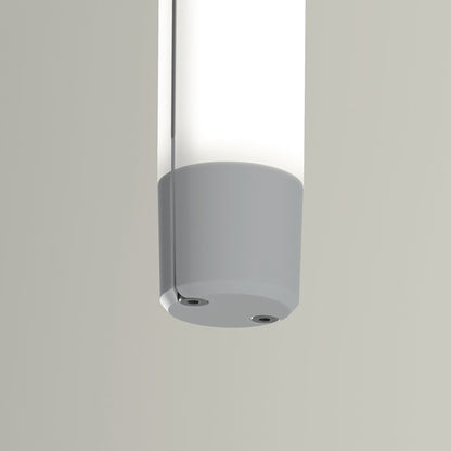 KLUŚ Endkappe JAZ-DUO-W, grau, ABS – Detail-/Anwendungsbild