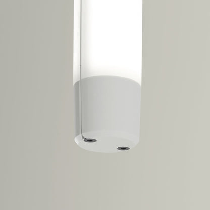 KLUŚ Endkappe JAZ-DUO-W, weiß, ABS – Detail-/Anwendungsbild