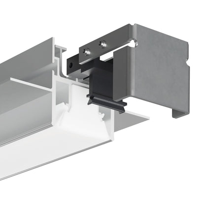 KLUŚ Endkappe FOLED, stählern, rostfreier Stahl – Detail-/Anwendungsbild