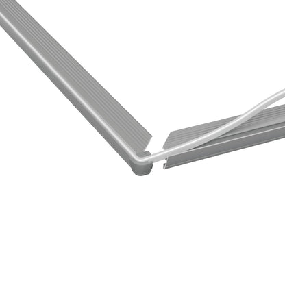 KLUŚ Endkappe STEKO-PLUS-90, schwarz, ABS – Detail-/Anwendungsbild