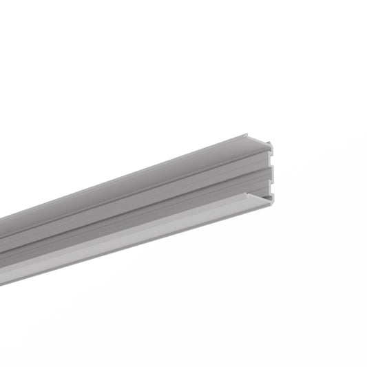 KLUŚ Montageschiene T-40, grau, PVC – Produktbild