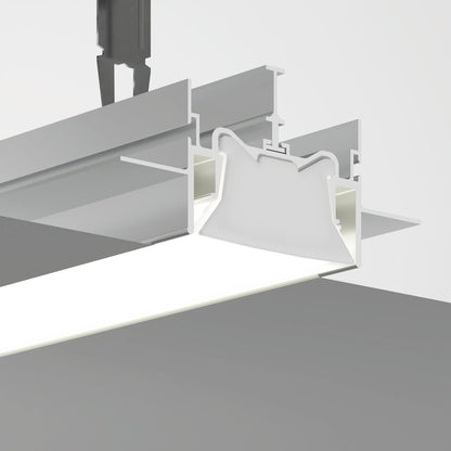 Profil FOLED-50, silber, nicht eloxiert – Produktbild