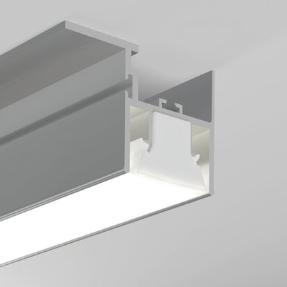 Profil FOLED-SUF, silber, nicht eloxiert – Produktbild