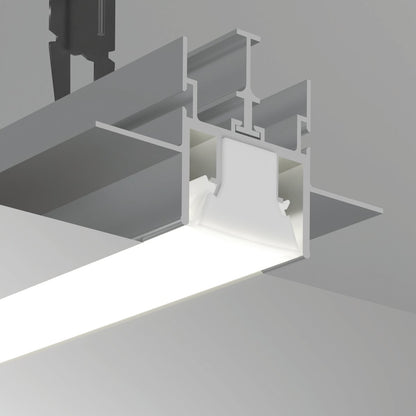 Profil FOLED, silber, nicht eloxiert – Produktbild