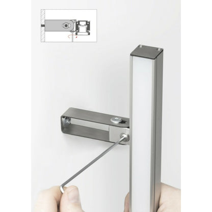 KLUŚ Befestigungsclip HR-OPTI-75 – Detail-/Anwendungsbild