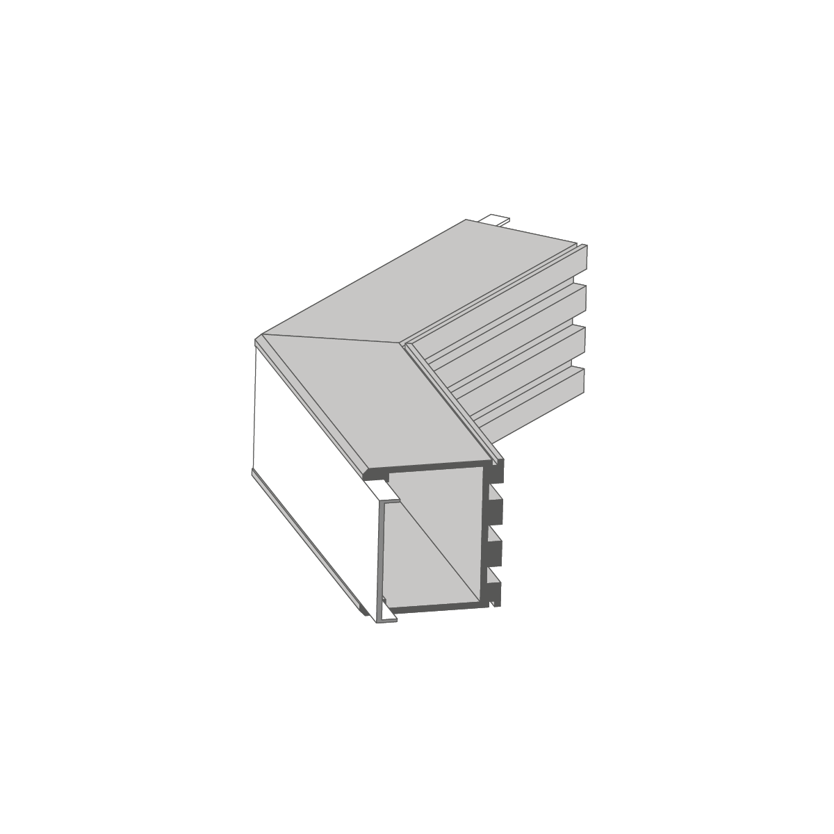 KLUŚ Formstück L135PZ – Produktbild