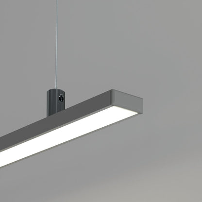 KLUŚ Endkappe MICRO-PLUS, grau, PP – Detail-/Anwendungsbild
