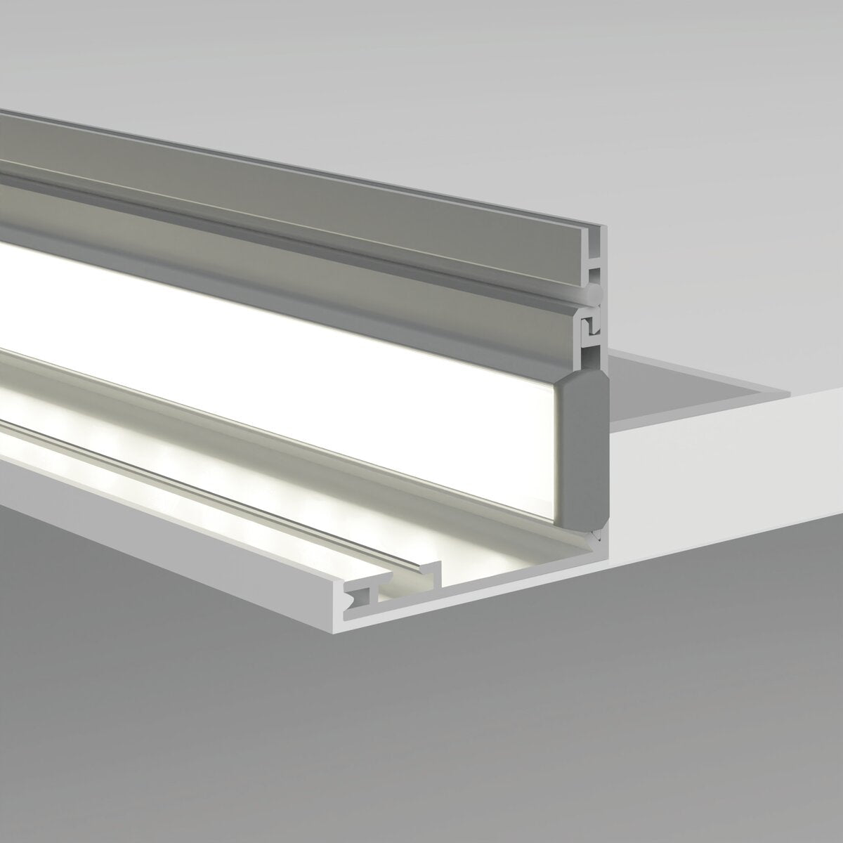 Profil NISA-NI, silber, nicht eloxiert – Produktbild