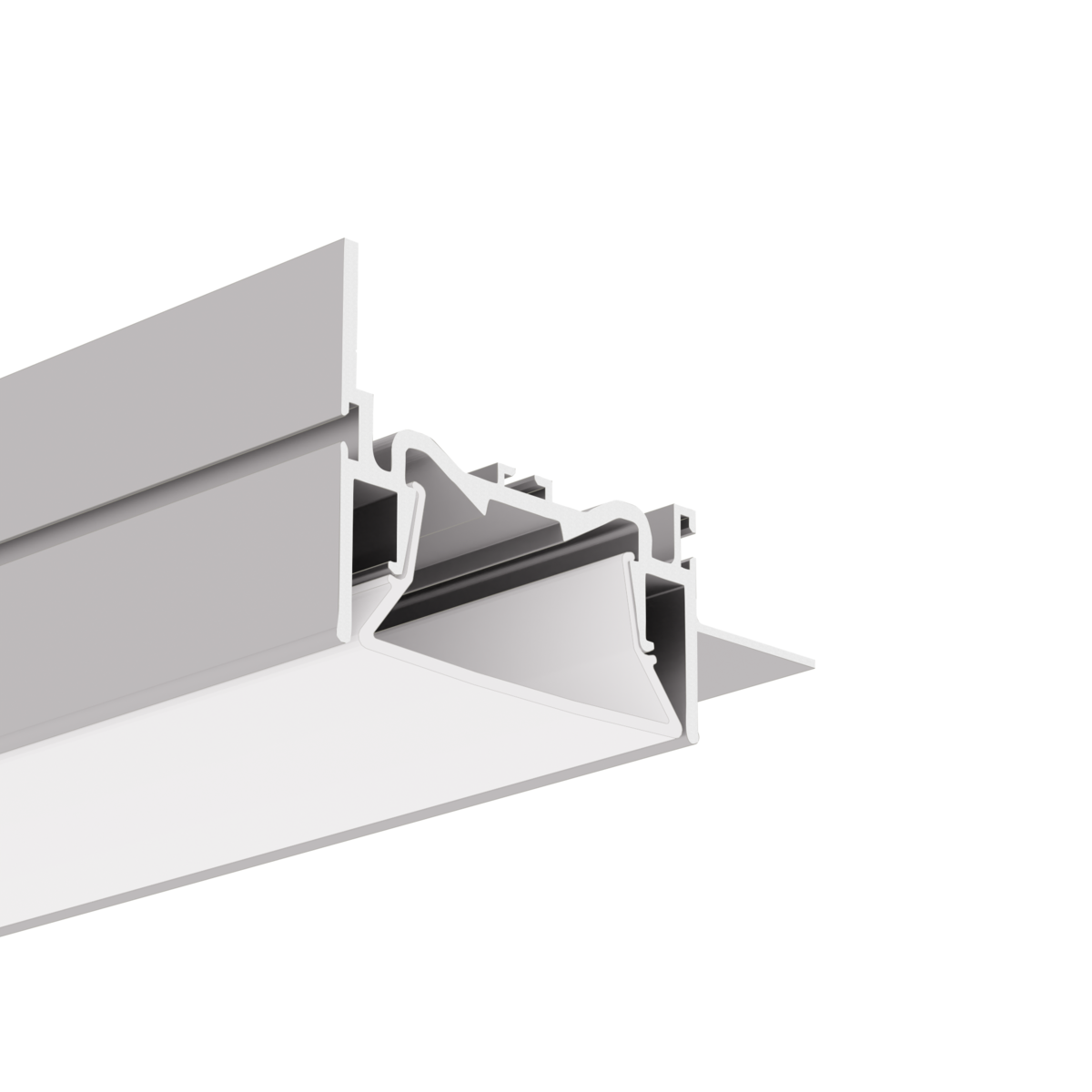 Profil FOLED-50-BOK, silber, nicht eloxiert – Produktbild
