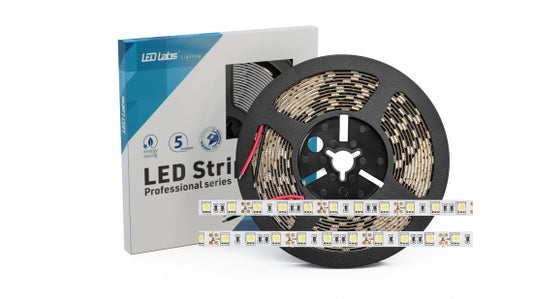 LED Streifen PRO 3Y 12V 300 LED 5050 SMD 14.4W, Kalt Weiß IP65